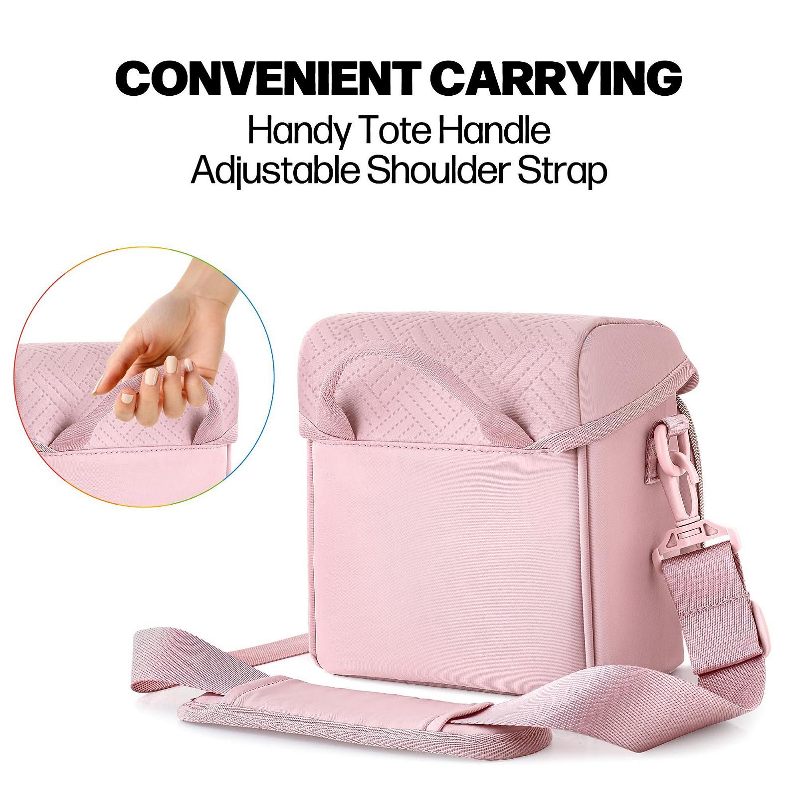 Сумка для фотокамеры Polaroid Now/Now+/OneStep/Go pink, фото №4