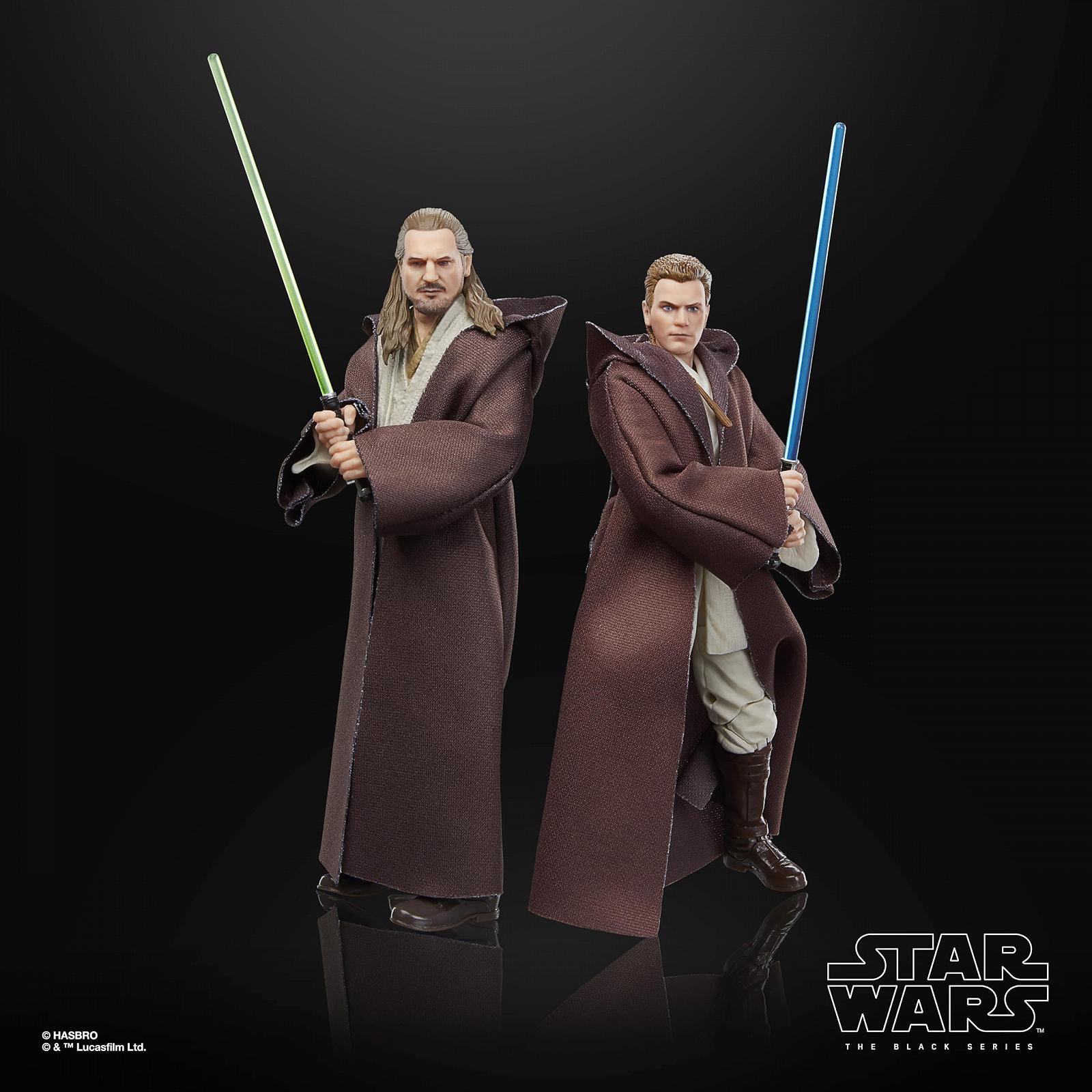 Фігурки Star Wars The Black Series Qui-Gon Jinn, Darth Maul, Obi-Wan Kenobi The Phantom Menace, 15,24 см, фото №3