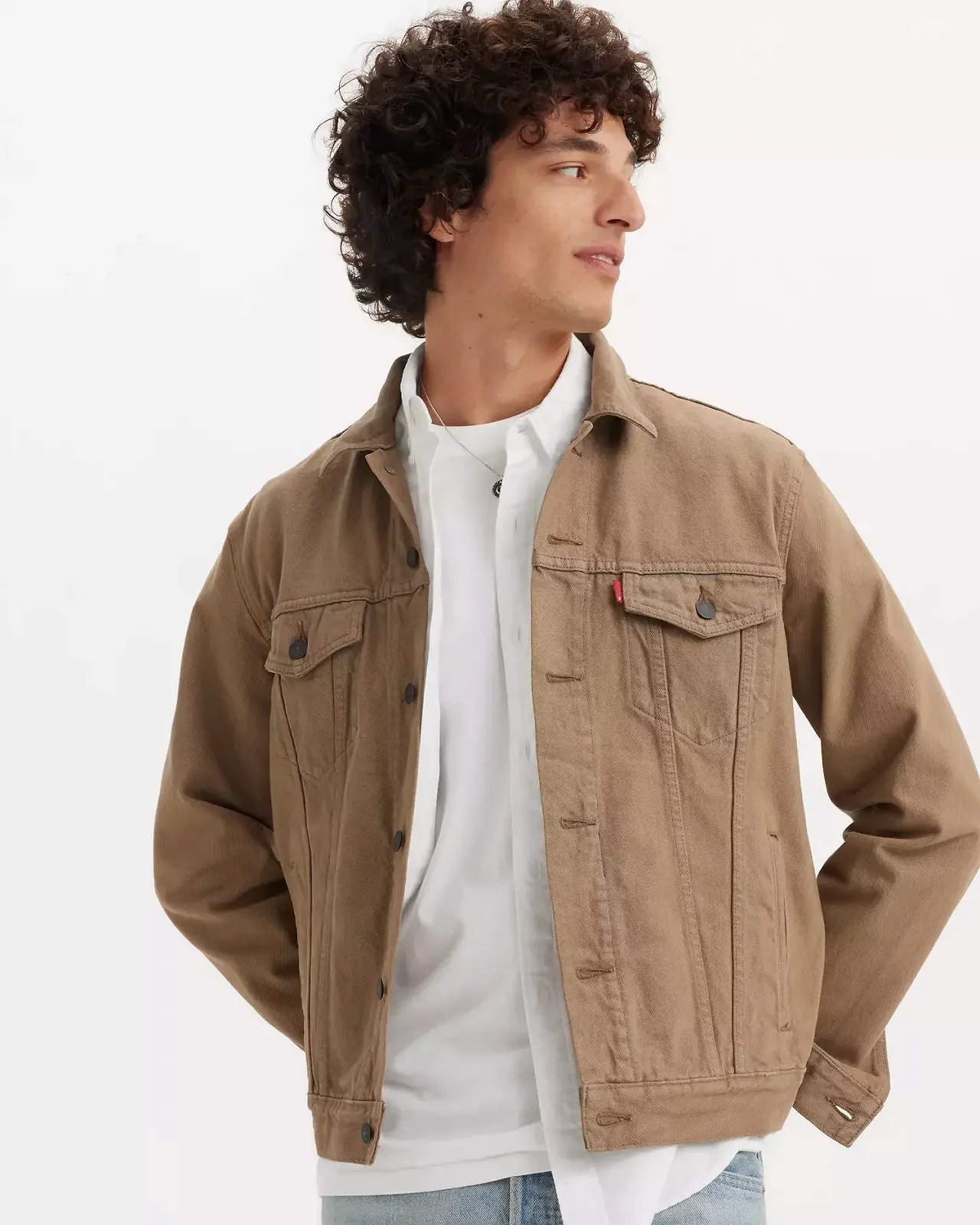 Мужская куртка Levis - The Trucker Jacket Can I Call Ermine Od - XL, фото №1 Мужская куртка Levis - The Trucker Jacket Can I Call Ermine Od - XL, фото №1