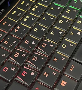 Ноутбук 15,6" Medion (Lenovo Group) Erazer X15805 | Intel Core i7-8750H | RAM 16 ГБ | IPS (1920x1080) Full HD | SSD 512 ГБ | HDD 1 ТБ | Nvidia GeForce RTX 2070 with Max-Q Desing, 8 ГБ | металевий корпус | Win10 б/в (5062) - Фото 1