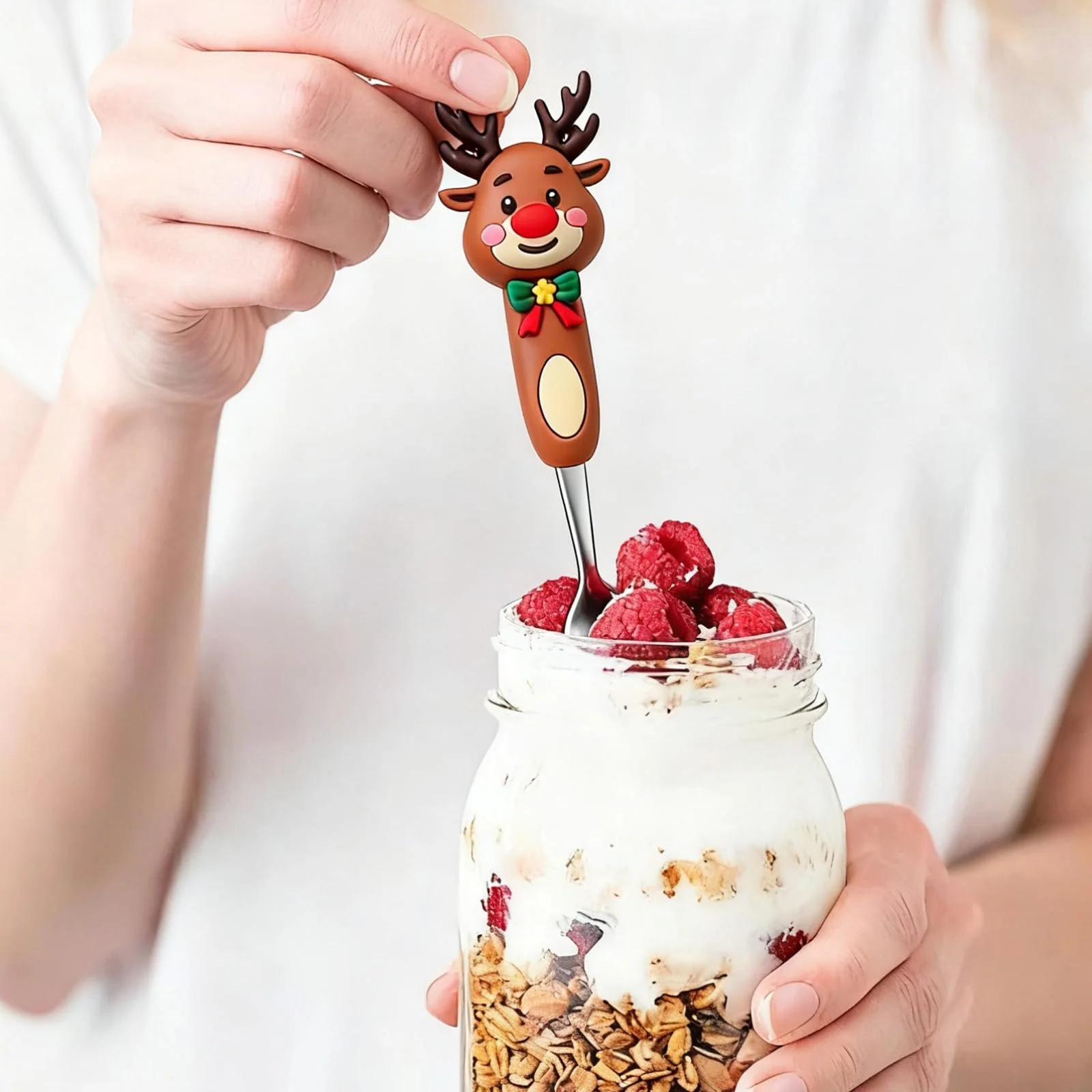 Набор рождественских кроватей из 4 штук из нержавеющей стали с 3d рождественскими мотивами., фото №6