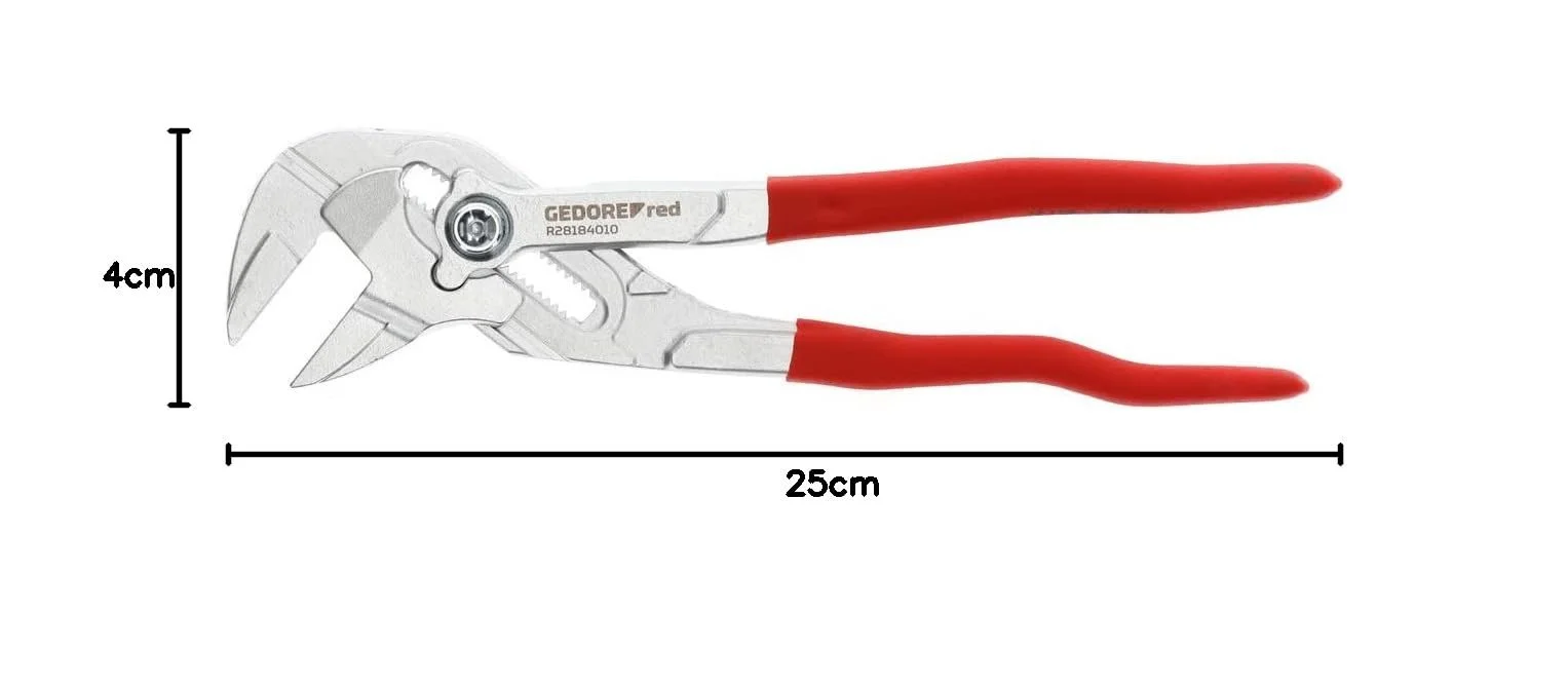 Ключ-плоскогубцы GEDORE red R28184010, зев до 50 мм, фото №7