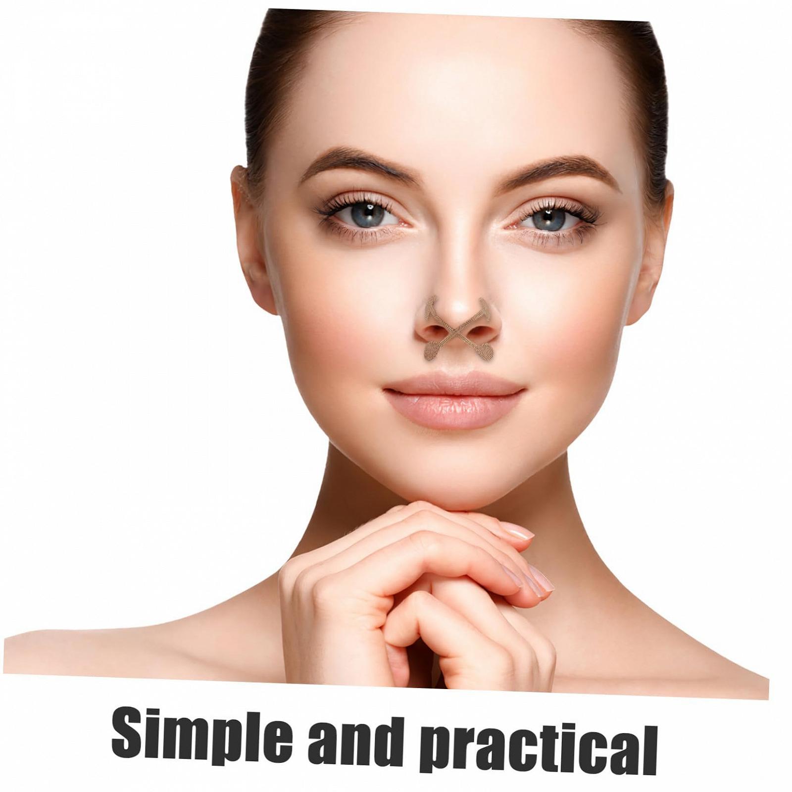 Пластирі для корекції крил носа еластичні самоклейні 10 шт. М'які, фото №5