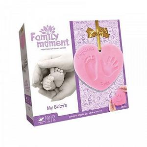 Набор для отпечатка ручки и ножки Family Moment FMM-01-02U укр [tsi101206-TSI] - Фото 1