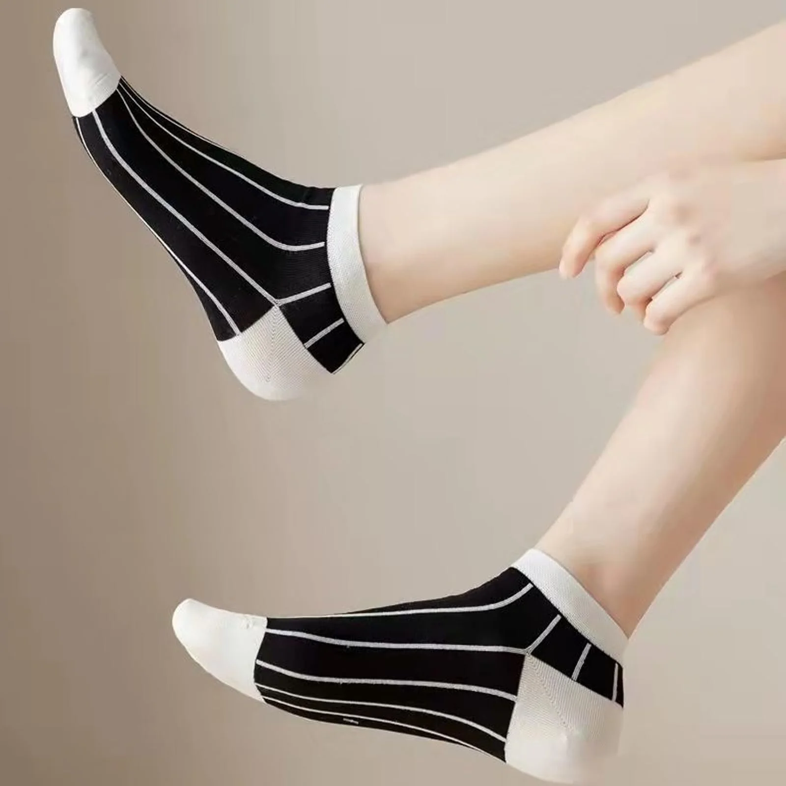 Женские носки Тип Спортивные носки 39-42 полосатые и клетчатые - 10 пар, фото №6 Женские носки Тип Спортивные носки 39-42 полосатые и клетчатые - 10 пар, фото №6