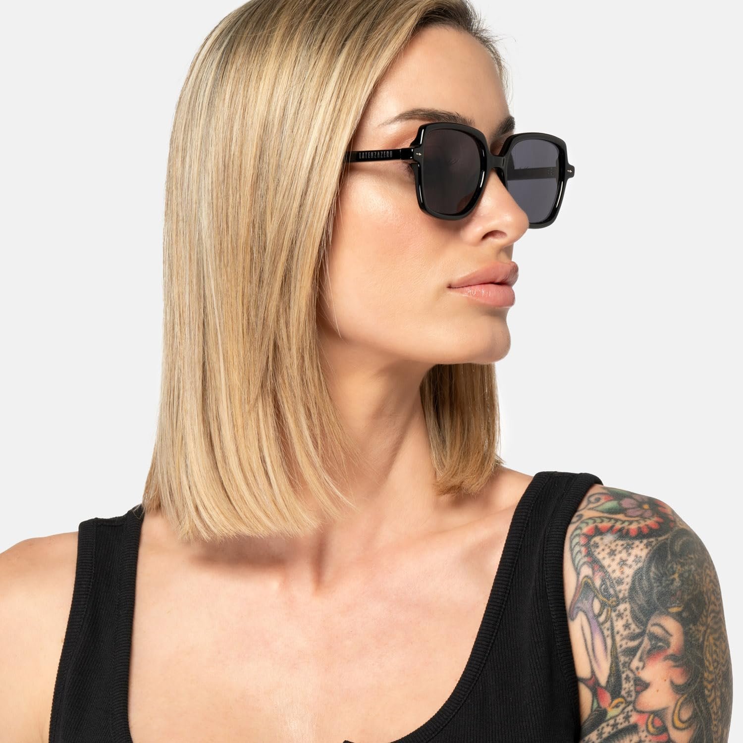 Сонцезахисні окуляри LatenzaZero Zephyr Жіночі Ацетат UV400 Resonance Black, фото №6 Сонцезахисні окуляри LatenzaZero Zephyr Жіночі Ацетат UV400 Resonance Black, фото №6