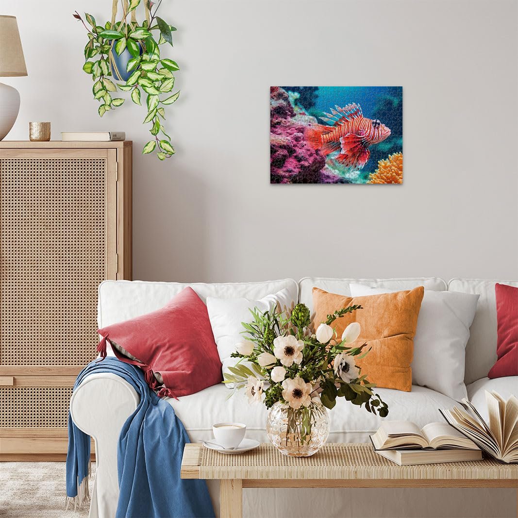 Пазл Ravensburger Colourful Animals Lionfish 12001334 500 деталей, фото №2