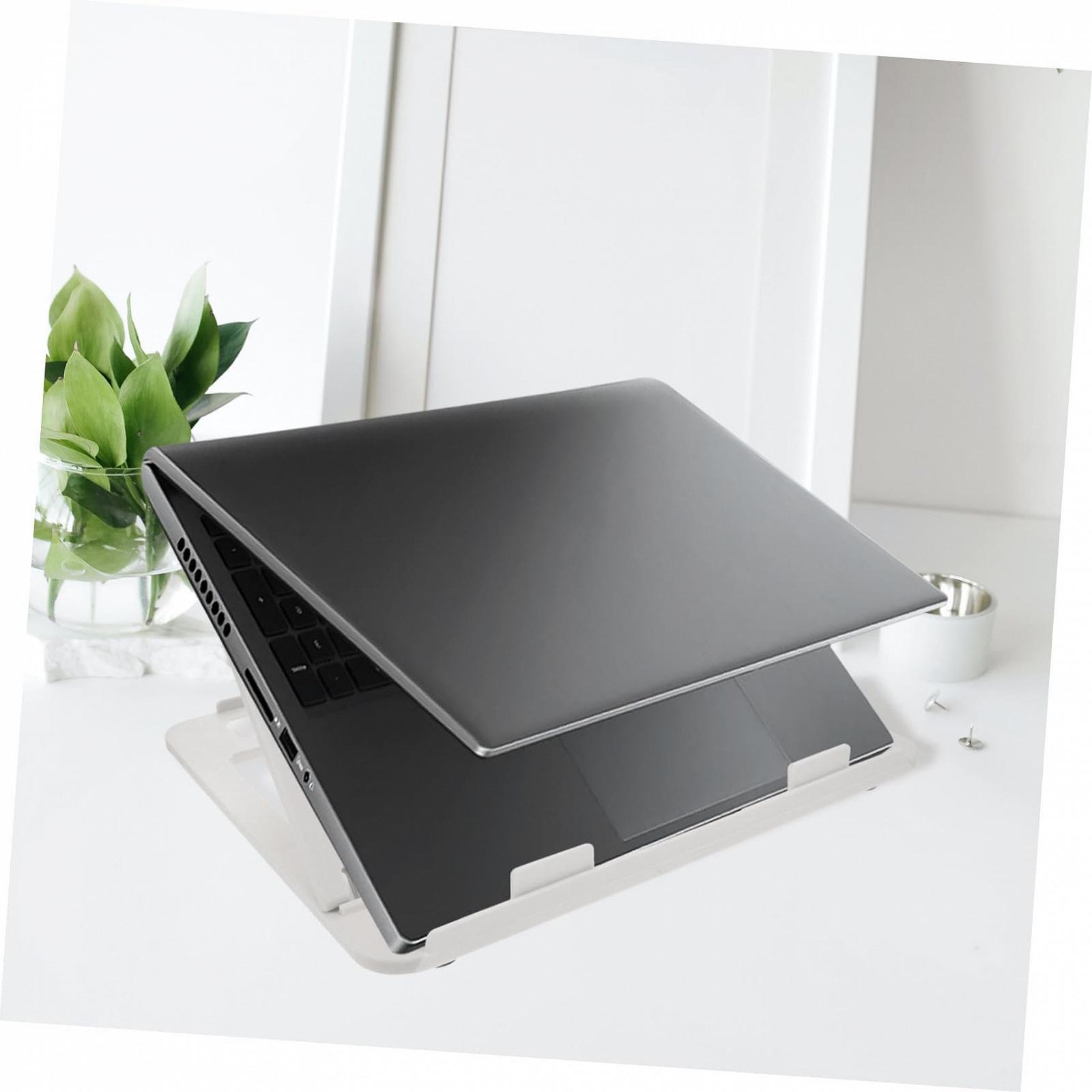 Підставка для ноутбука складана Регульована пластикова підставка з тепловідведенням Стабільна основа Ергономічна підтримка для ноутбука, фото №6 Підставка для ноутбука складана Регульована пластикова підставка з тепловідведенням Стабільна основа Ергономічна підтримка для ноутбука, фото №6
