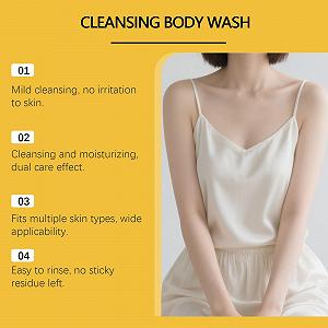 Гель для душу Cleansing Body Wash зволожуючий з м'якою формулою, ароматний (3 шт.) synthetic.ua - Фото 1