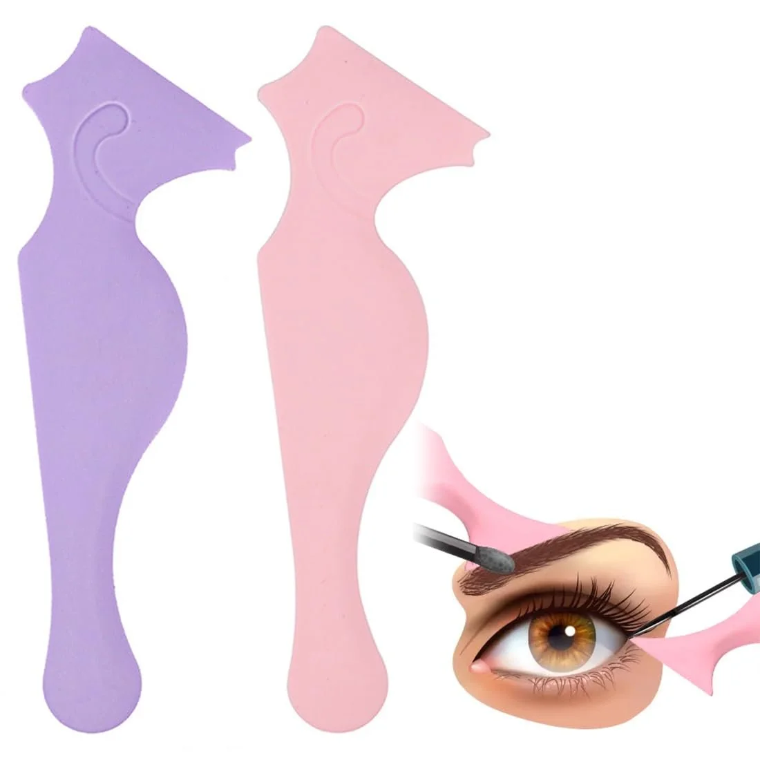 Трафарет GXGM Mascara Eyeliner Helper Набір з М'який та Гнучкий, фото №1