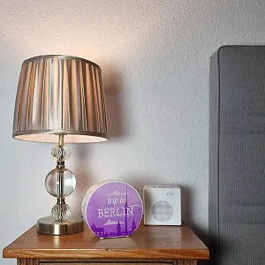 Скарбничка Trip to Berlin Кругла Фіолетова synthetic.ua - Фото 1