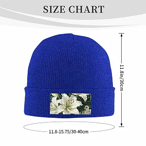 Шапка-бини с узором лилий для женщин, зимняя теплая вязаная цена на synthetic.ua - Фото 1 Шапка-бини с узором лилий для женщин, зимняя теплая вязаная synthetic.ua - Фото 1