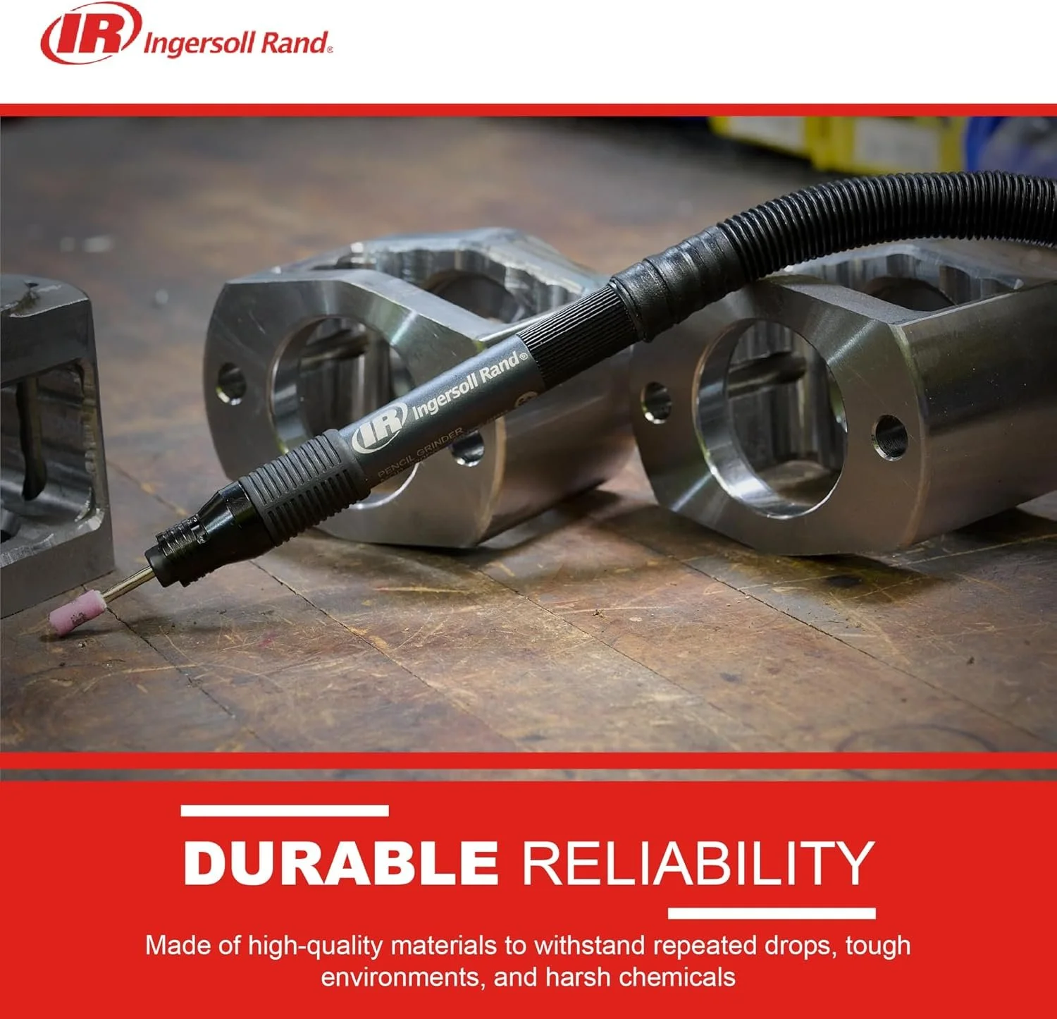 Пнемматична бормашинка Ingersoll Rand 320PG Чорна, фото №6