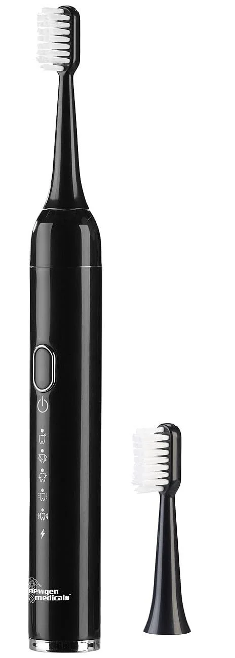 Звуковая зубная щетка newgen medicals SZB-300 Набор из 8 штук 25,000 Hz 5 режимов IPX7 USB, фото №7
