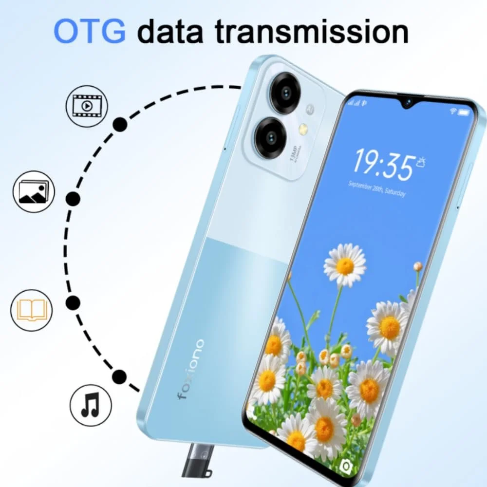 Смартфон 8GB+64GB 6,52" HD+ 13 Мп+5 Мп 4000 мАч 4G Dual SIM, фото №1