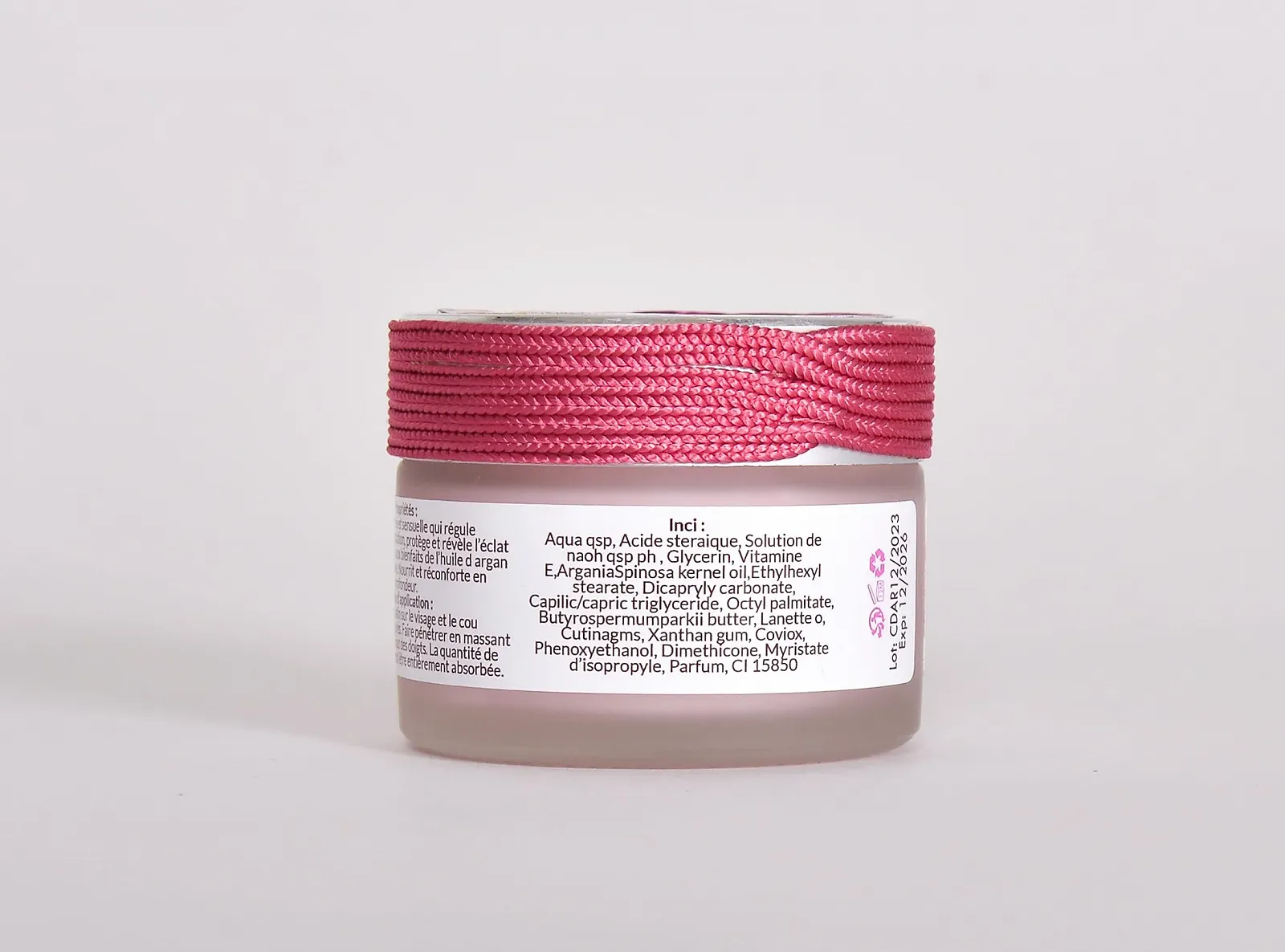 Зволожувальний крем для обличчя та шиї Argan and Pink з аргановою олією та трояндою, фото №2 Зволожувальний крем для обличчя та шиї Argan and Pink з аргановою олією та трояндою, фото №2