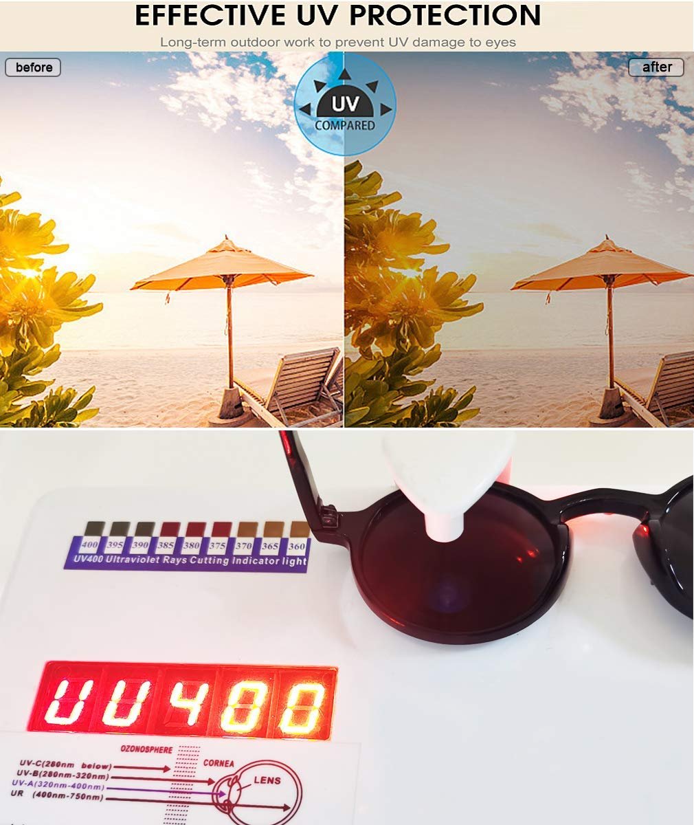 Круглі сонцезахисні окуляри Long Keeper Unisex Маленькі круглі ретро вінтажні, фото №7 Круглі сонцезахисні окуляри Long Keeper Unisex Маленькі круглі ретро вінтажні, фото №7