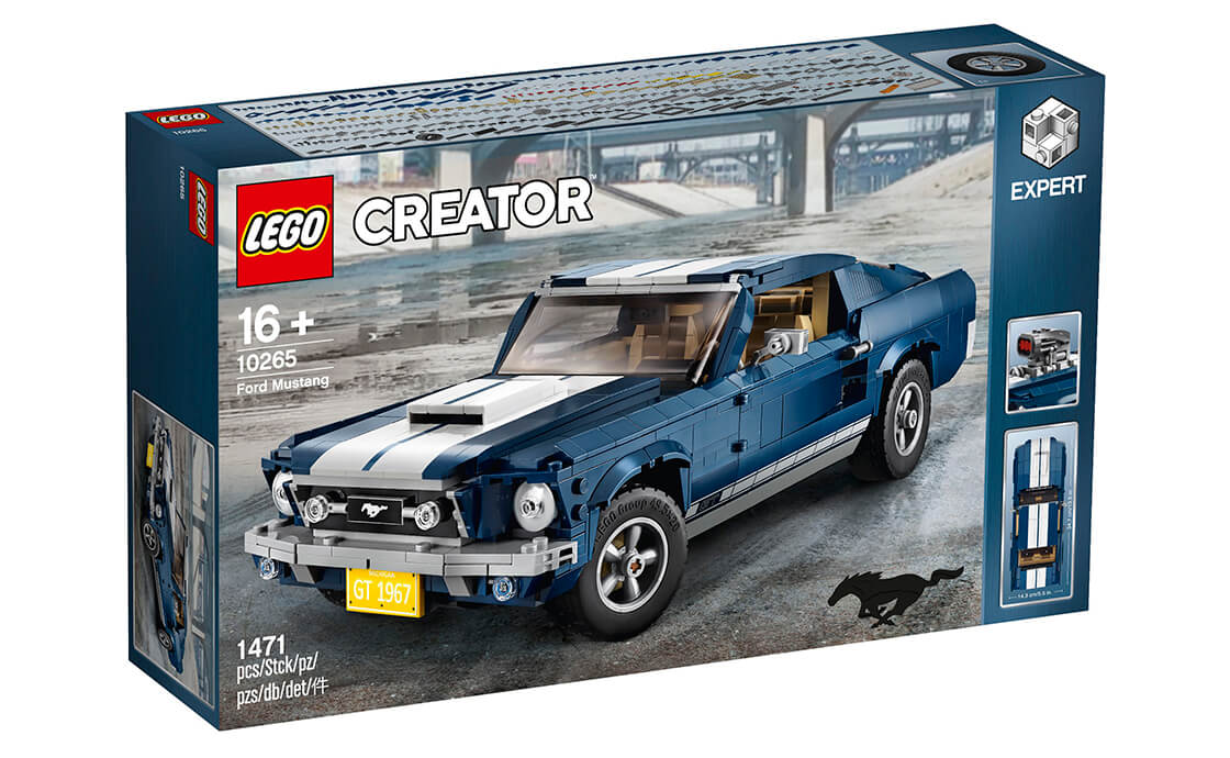 Конструктор LEGO Форд Мустанг Ford Mustang 1471 деталь 10265, фото №1