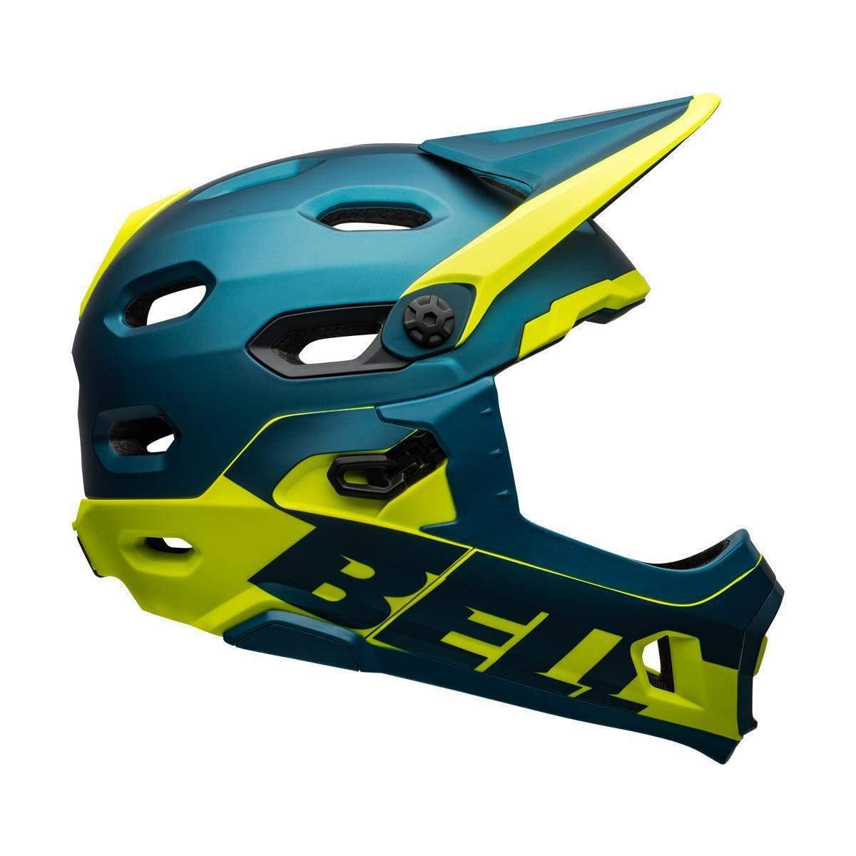 Шолом Bell Super DH Mips Matte/Gloss Blue/Hi-Viz, S, 52-56 см, фото №5