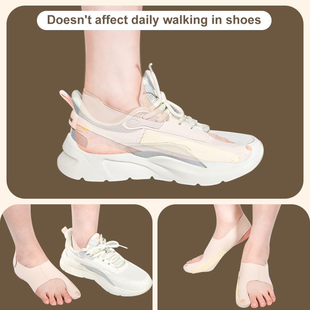 Пара коректорів Hallux Valgus з регульованою пластиною S, фото №3