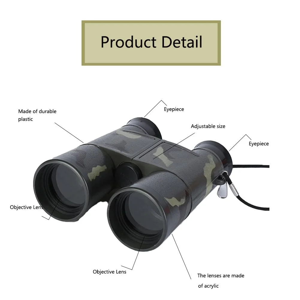 Бінокль Children's Toy 6x35 Camouflage, фото №3