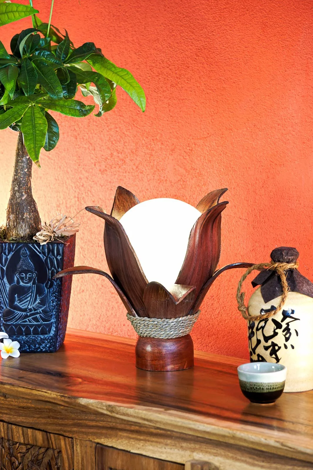 Настільна лампа Kinaree HAIKU кокосова, фото №3