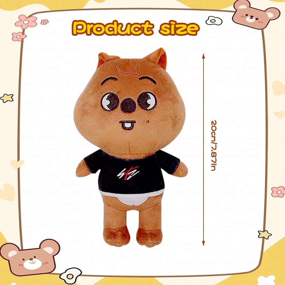 Мягкая игрушка Stray-Kids Sk-Zoo 20 см Brown, фото №2 Мягкая игрушка Stray-Kids Sk-Zoo 20 см Brown, фото №2