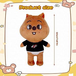 Мягкая игрушка Stray-Kids Sk-Zoo 20 см Brown synthetic.ua - Фото 1