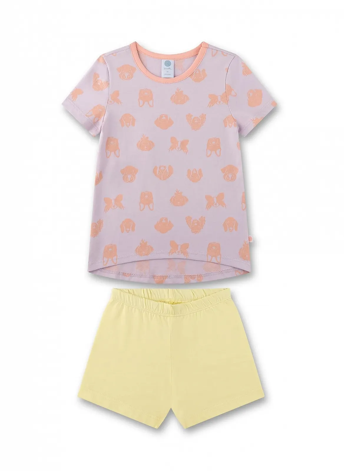 Комплект пижамы Sanetta для девочек, розовый, фото №1 Комплект пижамы Sanetta для девочек, розовый, фото №1