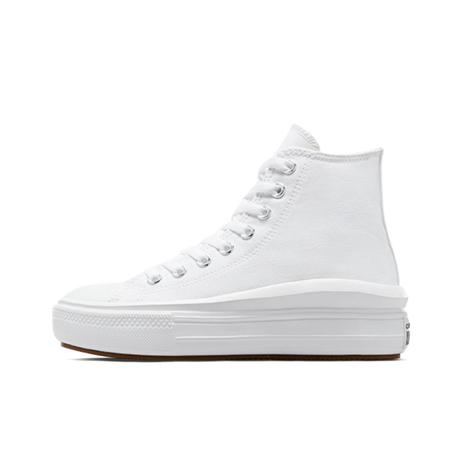 Кеды Converse Move Platform Hi Женские Черный/Белый, фото №1
