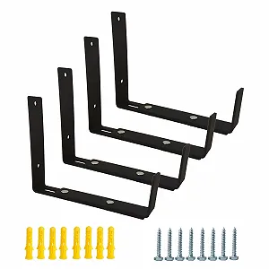 Купить Кронштейн для цветочного ящика BSWAN регулируемый (набор из 4 шт.) - Фото 1 Кронштейн для цветочного ящика BSWAN регулируемый (набор из 4 шт.) - Фото 1