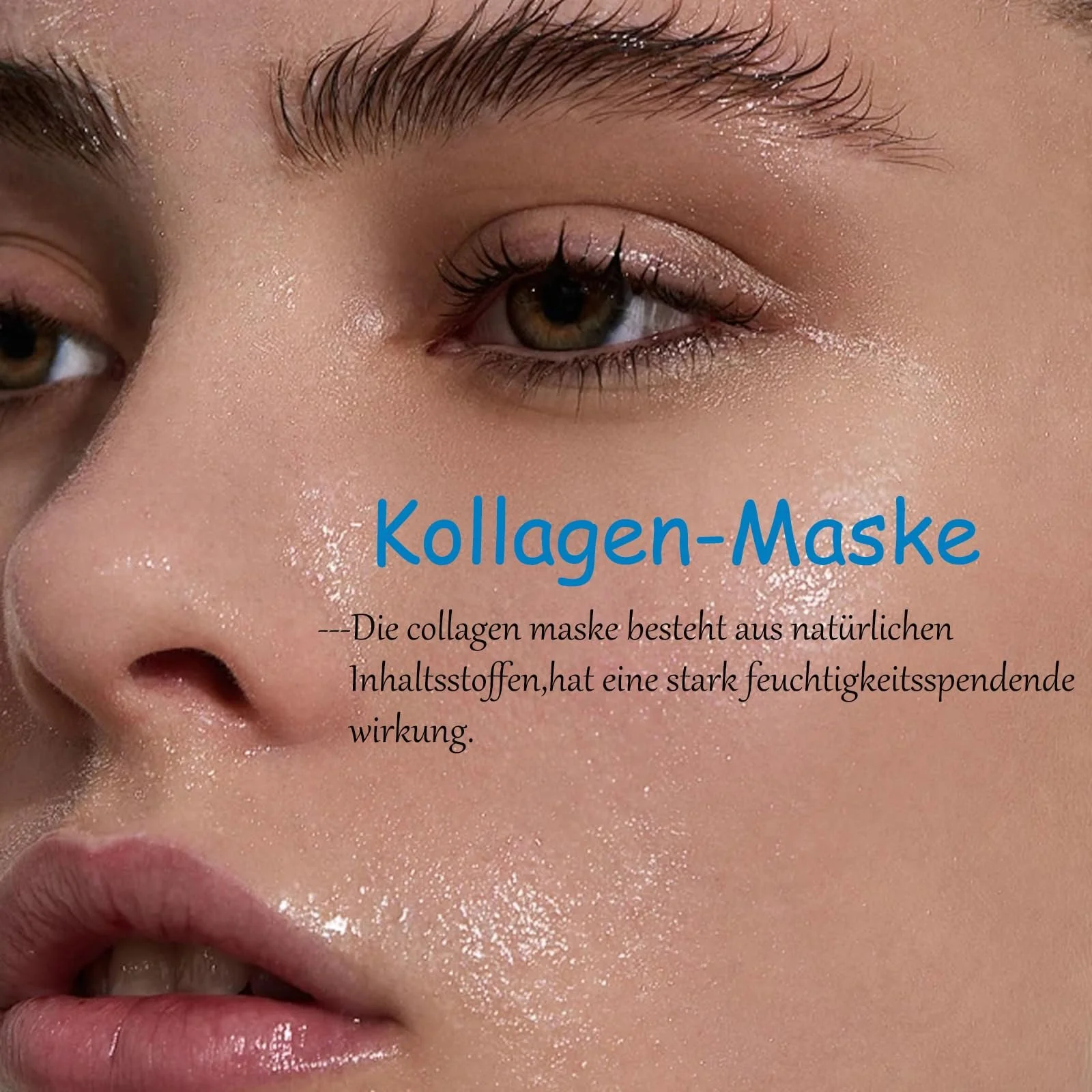 Тканинна маска Soleneva Collagen, 4 шт. Зволожуюча, фото №2