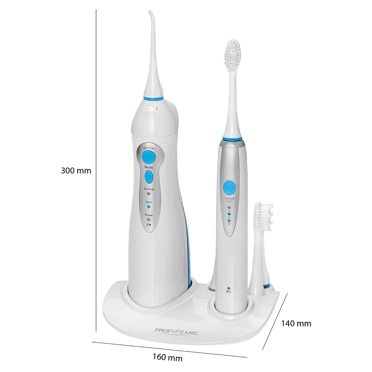 Стоматологічний центр ProfiCare PC-DC 3031 звукова зубна щітка та іригатор, фото №9