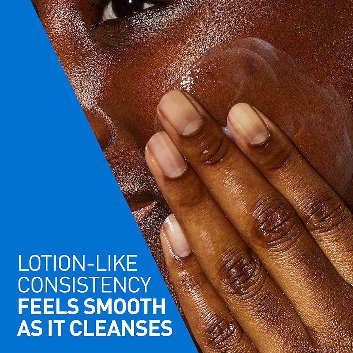 Увлажняющая очищающая эмульсия Cerave 473 мл, фото №6