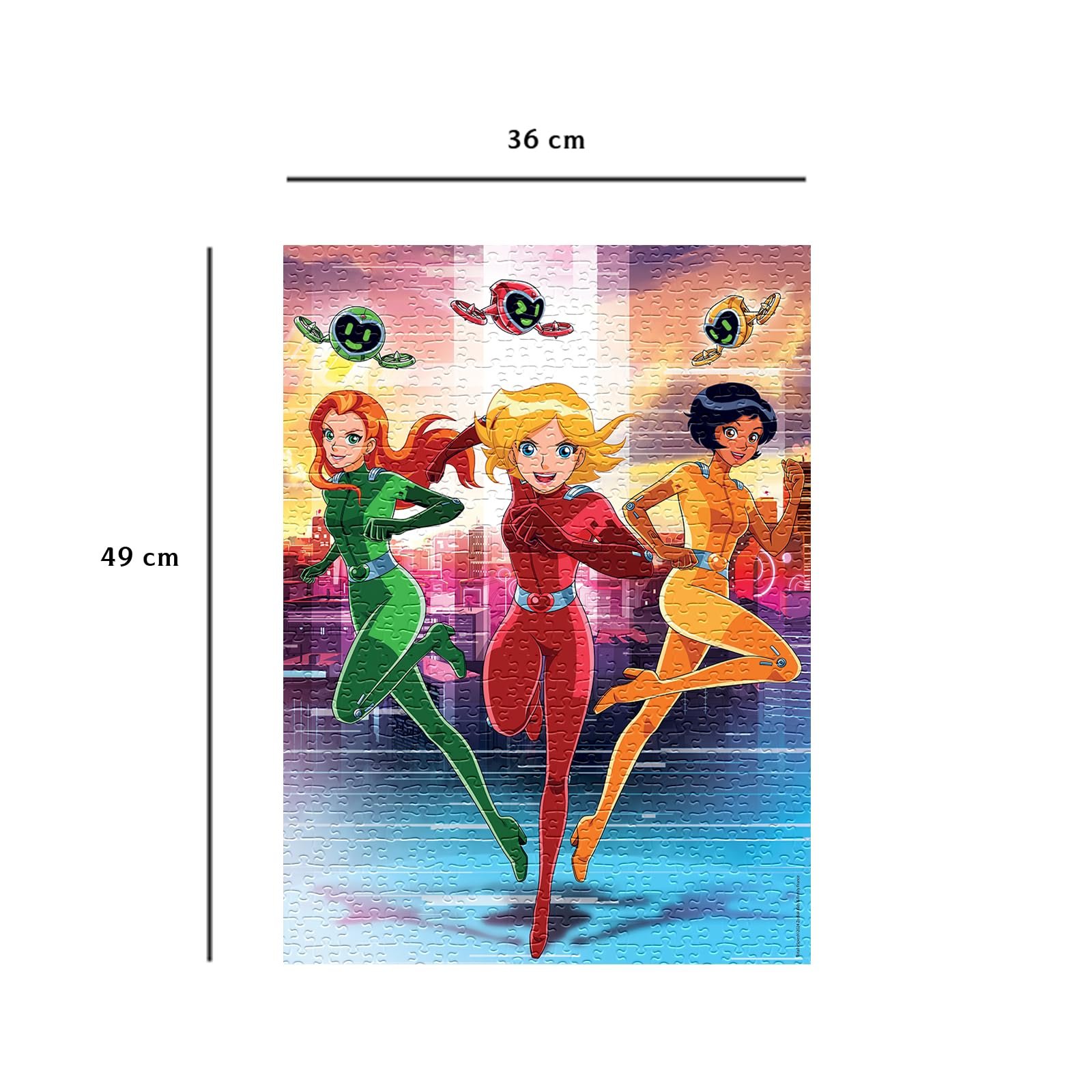 Пазлы Ravensburger Nathan Totally Spies 500 эл. 12001144, фото №4 Пазлы Ravensburger Nathan Totally Spies 500 эл. 12001144, фото №4