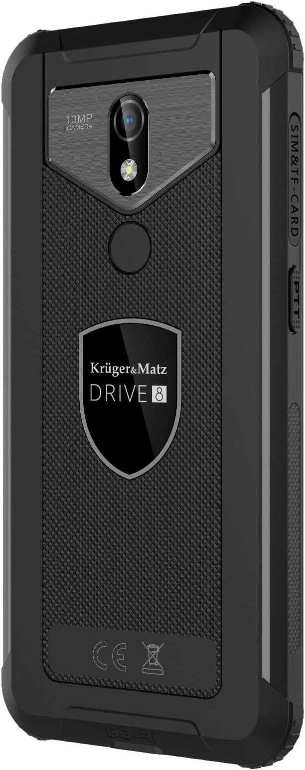 Смартфон 6.1'' Kruger&Matz DRIVE 8 4/128GB 4G 2-SIM 8-ядер Android 12 Black, фото №4