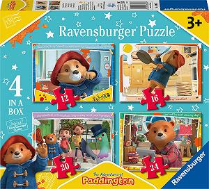 Детский пазл Ravensburger Paddington 3063 Love Aunt Lucy 4 шт. (12, 16, 20, 24 детали) - Фото 1