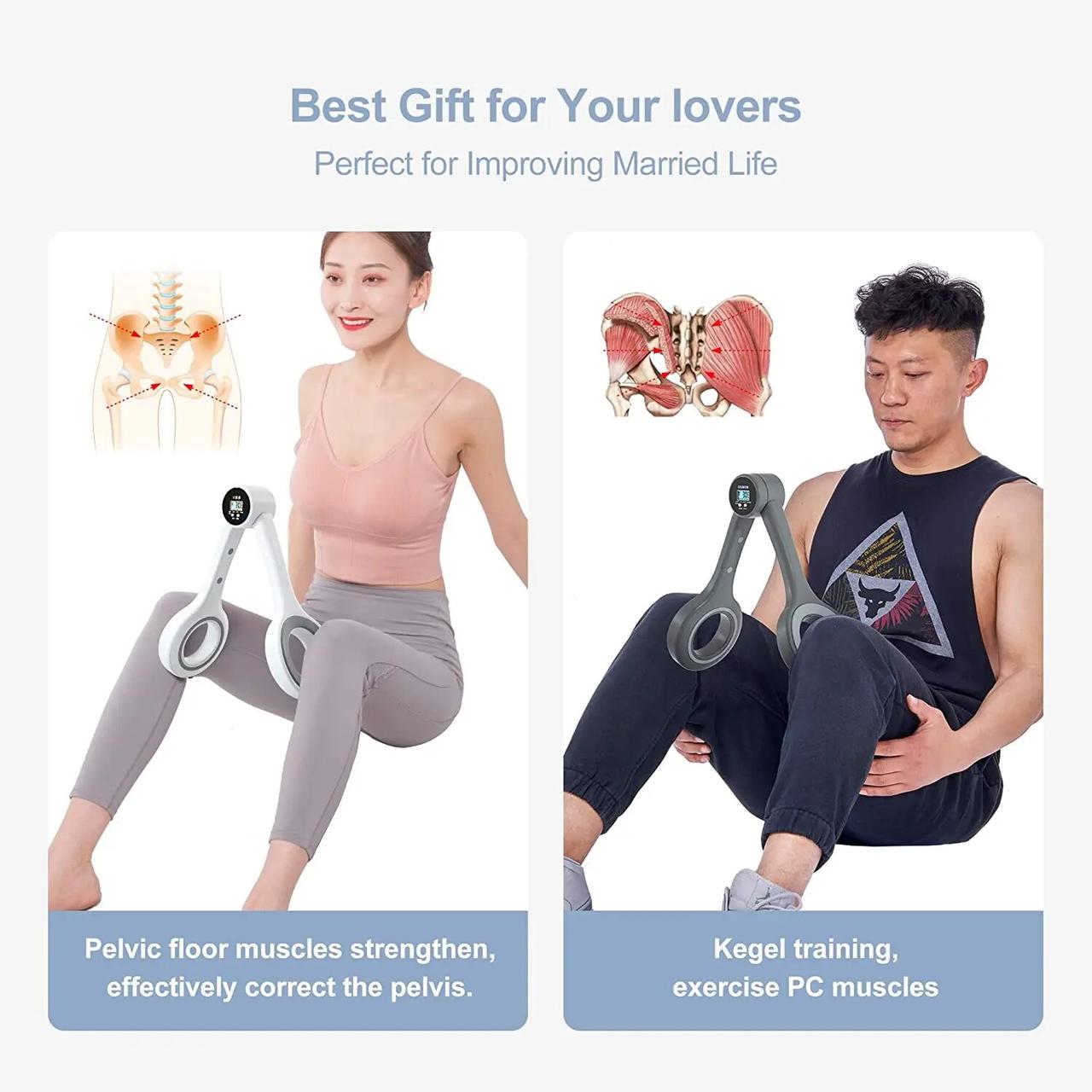 Тренажер для мышц тазового дна LEG Trainer с дисплеем Тренажер-эспандер тела от батареек, фото №3 Тренажер для мышц тазового дна LEG Trainer с дисплеем Тренажер-эспандер тела от батареек, фото №3