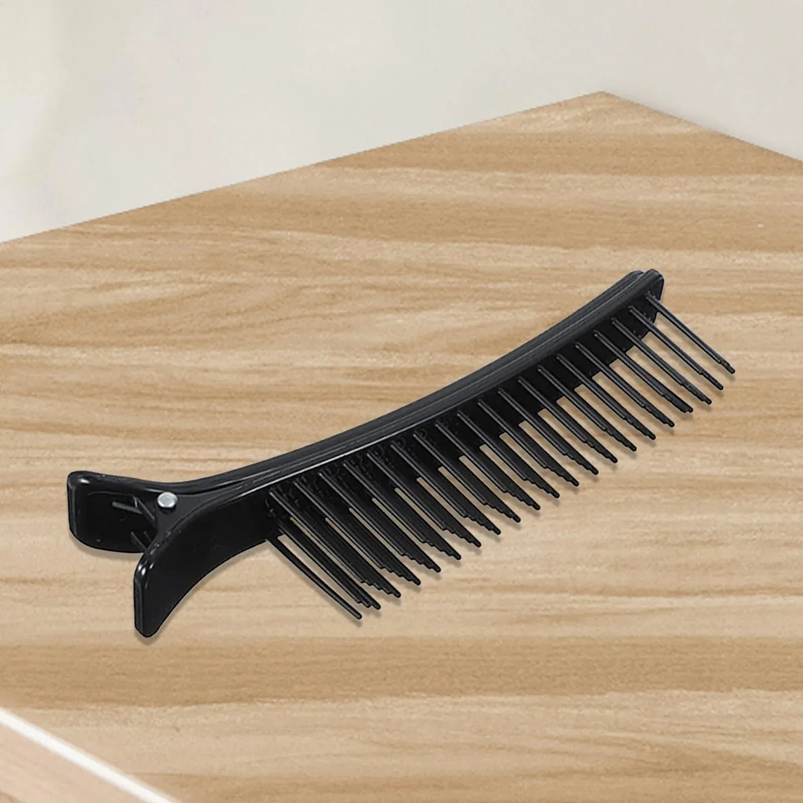 Зажимы для волос Salon - Расческа и зажимы для разделения волос | Профессиональный зажим-расческа с нескользящей ручкой для легкой укладки - Зажимы для волос, зажимы-аллигаторы, фото №4