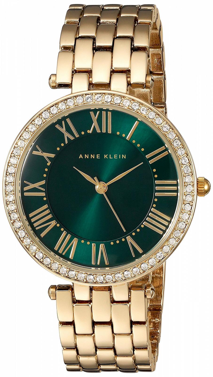 Жіночий Годинник Anne Klein Premium Crystal Accent AK/2230GNGB Золотий, фото №1