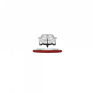 Дополнительный стоп-сигнал VAN WEZEL 3042929 MERCEDES-BENZ, посередине - Фото 1