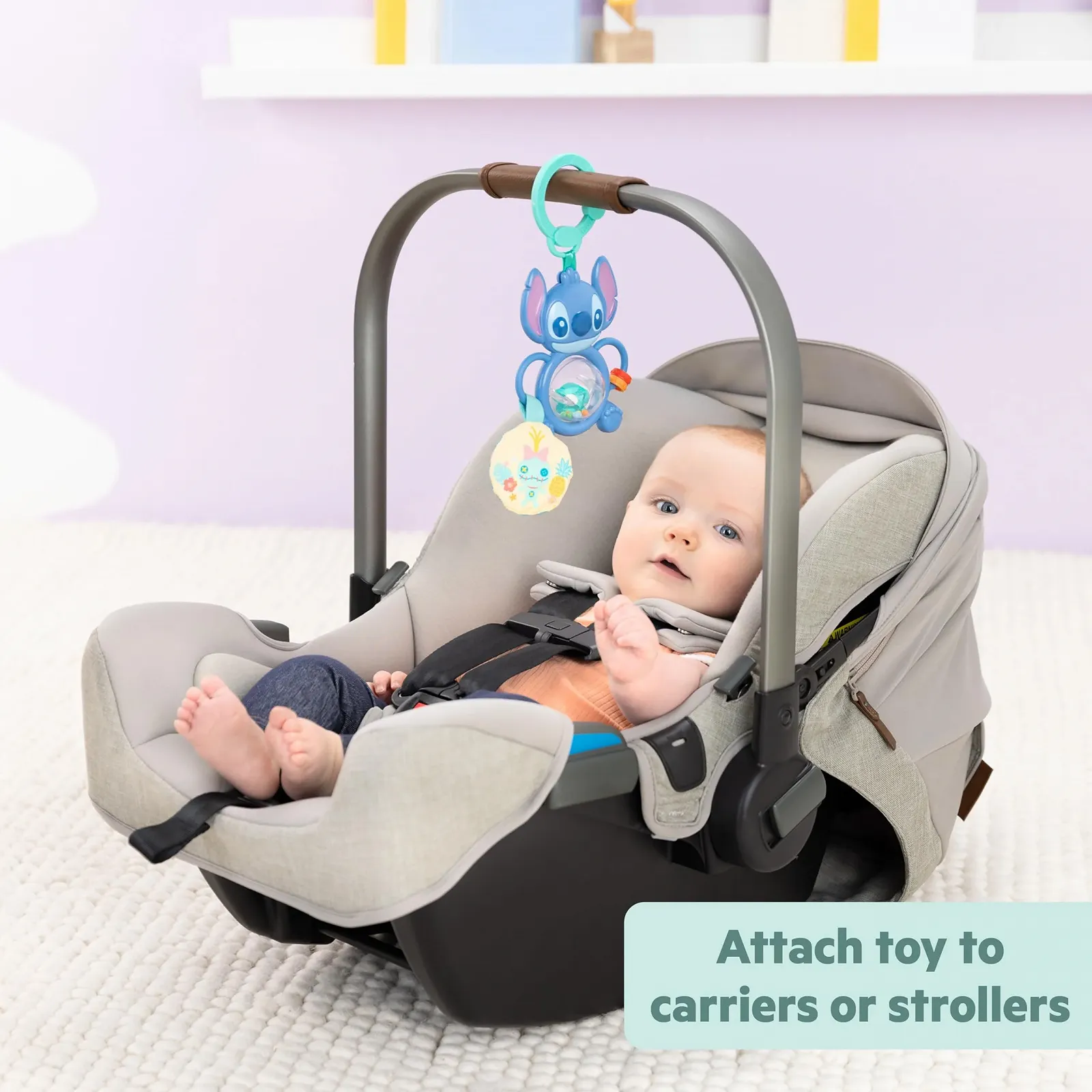 Іграшка Bright Starts Disney Baby Stitch Tummy Tumble розвиваюча, унісекс, фото №6