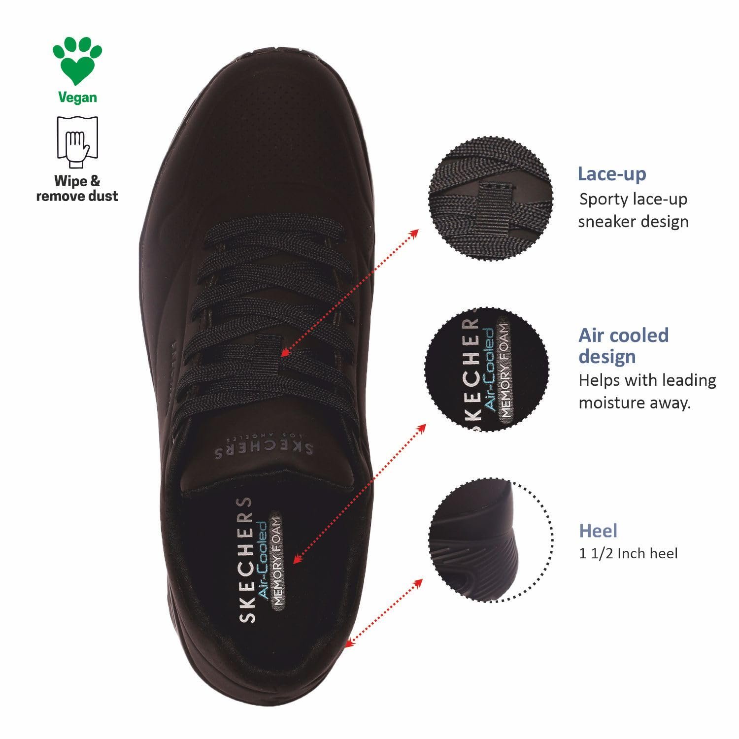 Кросівки Skechers Uno Stand On Air жіночі, фото №5