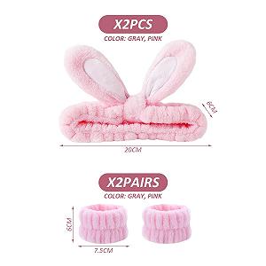 Набор повязок для волос для макияжа synthetic.ua - Фото 1