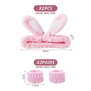 Набор повязок для волос для макияжа synthetic.ua - Фото 1