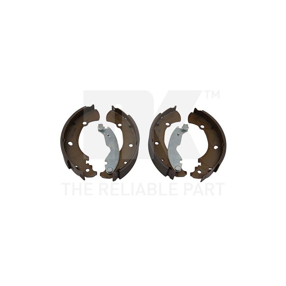 Комплект гальмівних колодок NK 2723625 для FIAT задня вісь, фото №1 Комплект гальмівних колодок NK 2723625 для FIAT задня вісь, фото №1