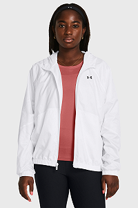 Ветровка Under Armour SPORT WINDBREAKER JKT 1382698-100 Белый M - Фото 1
