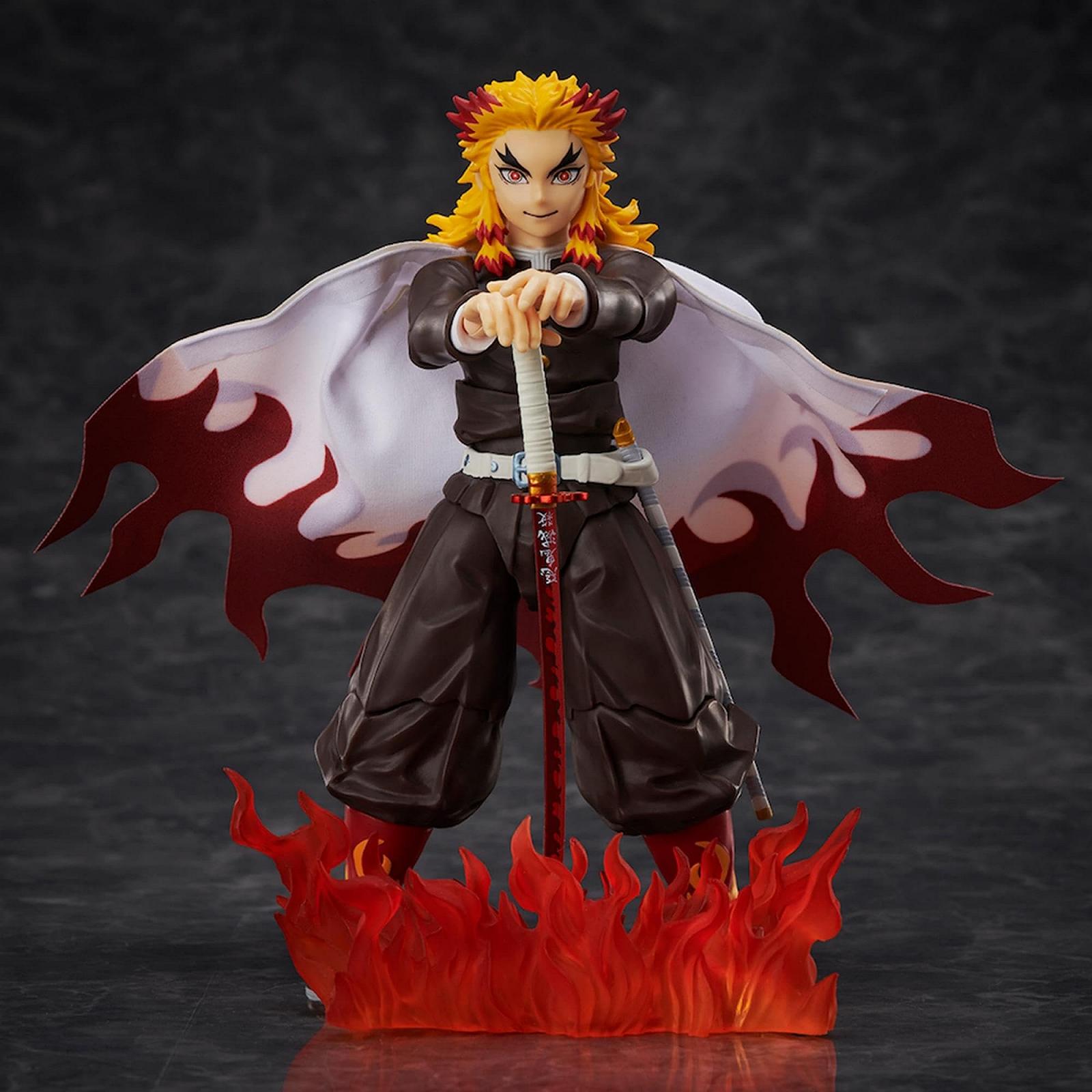 Фигурка Max Factory Demon Slayer Kimetsu no Yaiba Kyojuro Rengoku 15 см, фото №6