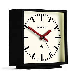Настольные часы NEWGATE Amp, квадратные, черный корпус, красные стрелки, современный стиль цена на synthetic.ua - Фото 1 Настольные часы NEWGATE Amp, квадратные, черный корпус, красные стрелки, современный стиль synthetic.ua - Фото 1