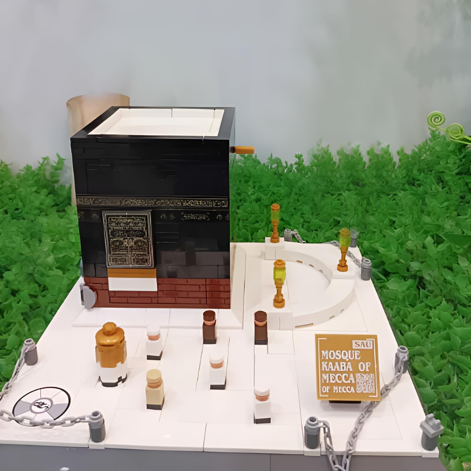 Блоки Fuleying Mosque Kaaba of Mecca 446 штук модельна іграшка, фото №7